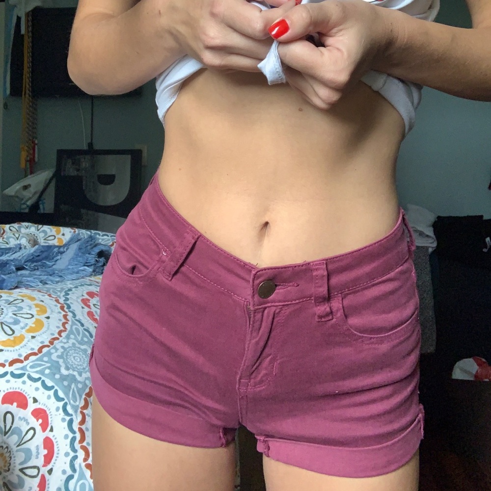 Bullhead Burgundy Shorts